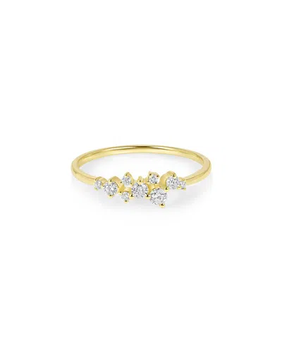 Ron Hami 14k 0.30 Ct. Tw. Diamond Stackable Ring In Silver