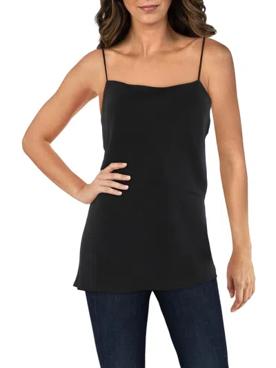 Theory Womens Straight Neckline Lined Cami In Black