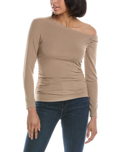 Madison Miles Top In Brown