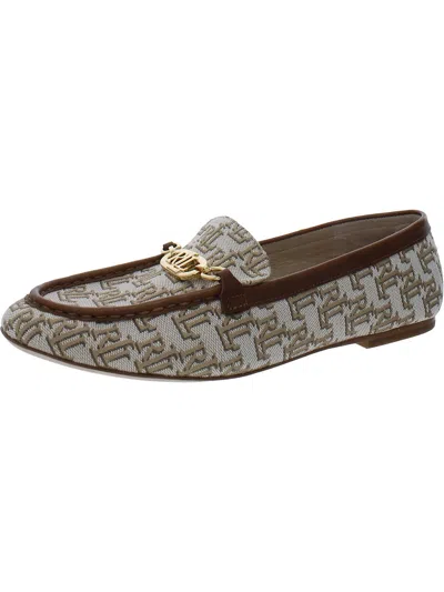 Lauren Ralph Lauren Averi Ll Womens Leather Loafers In Multi