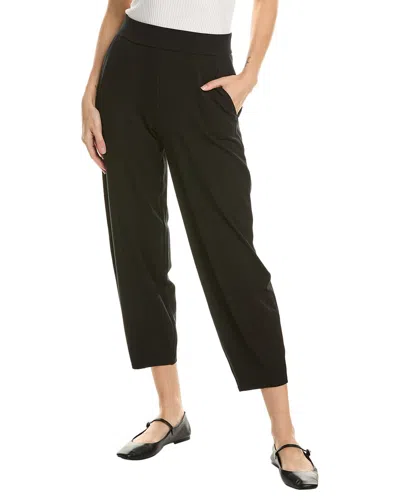 Eileen Fisher Ankle Lantern Pant In Black