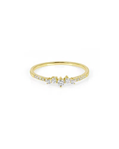 Ron Hami 14k 0.19 Ct. Tw. Diamond Stackable Ring In Multi