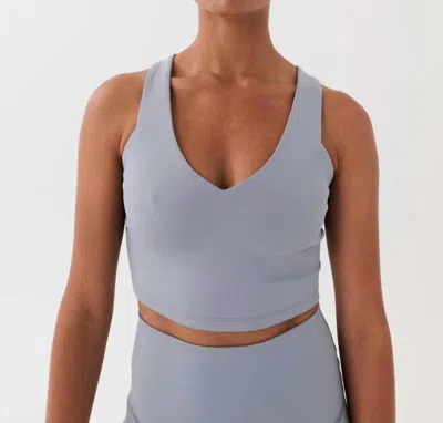 P.e Nation Full Count Sports Bra In Quarry In Grey