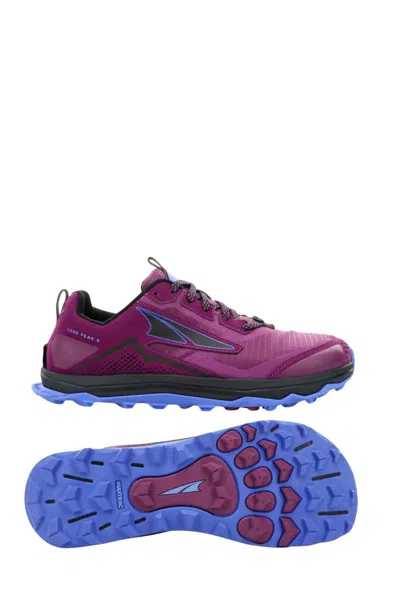 Altra Women's Lone Peak 5 Trail Running Shoes - B/medium Width In Plum In Pink
