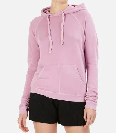 Freecity Women's Superfluff Lux Pullover Hoodie In Petal In Pink