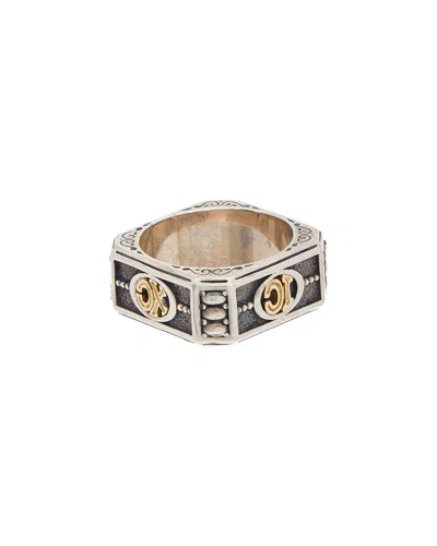 Konstantino Stavros 18k & Silver Ring In Multi