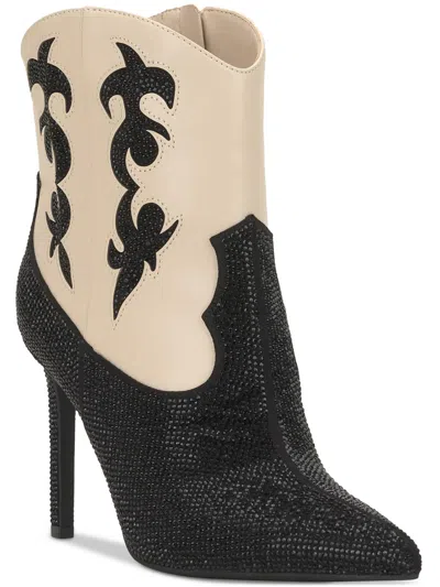 Inc Womens Embellished Cowboy, Western Boots In Multi