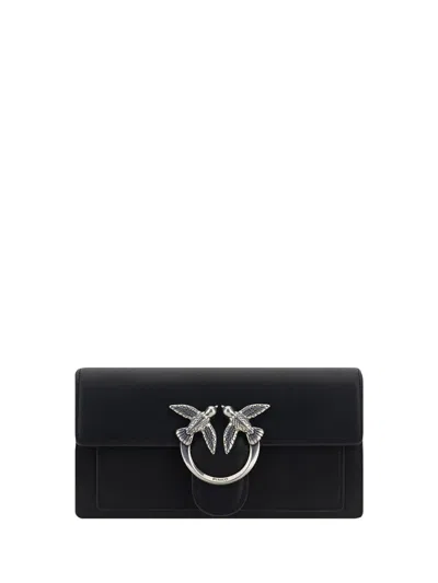 Pinko Wallets In Nero-old Silver