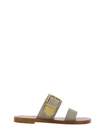 Chloé Rebecca Sandals In Multicolor