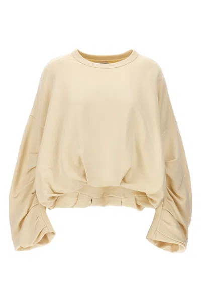 Dries Van Noten Women 'hannett' Sweatshirt In Cream