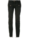 BALMAIN skinny biker jeans,105505 127K
