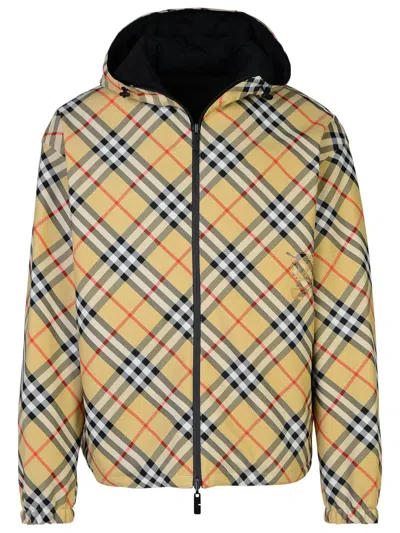 Burberry Reversible Beige Polyester Jacket