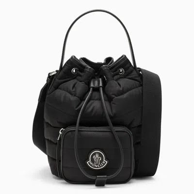 Moncler | Kilia Black Nylon Bucket Bag