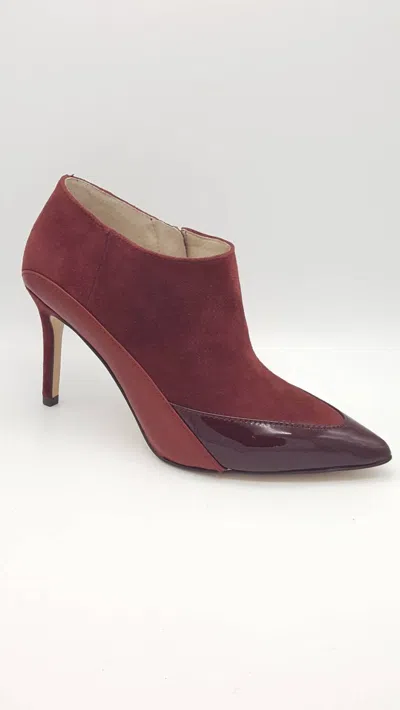 Louise Et Cie Sopply Bootie In Burgundy In Red