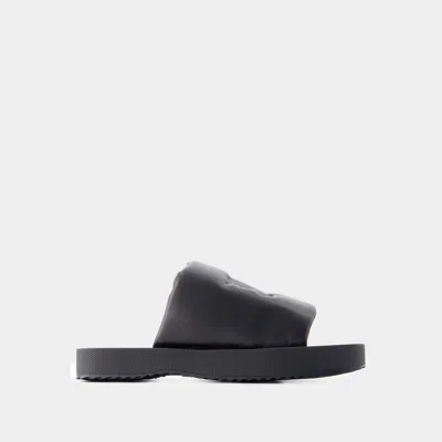 Burberry Sandals In Black