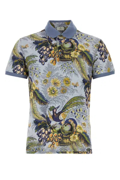 Etro Polo In Floral