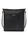 Kate Spade New York Ava Pebbled Leather Swingpack In Black