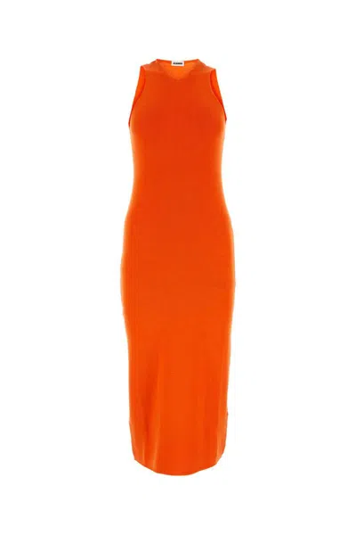 Jil Sander Dress In Orange