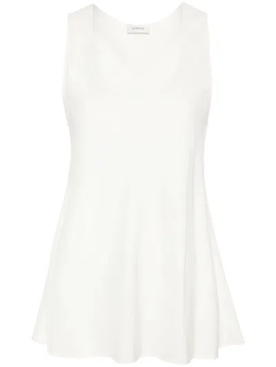 Lemaire Bias Cut Tank Top Clothing In White