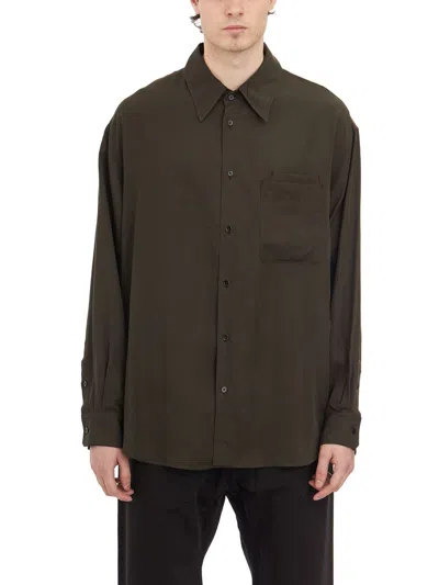 Lemaire Shirts In Brown