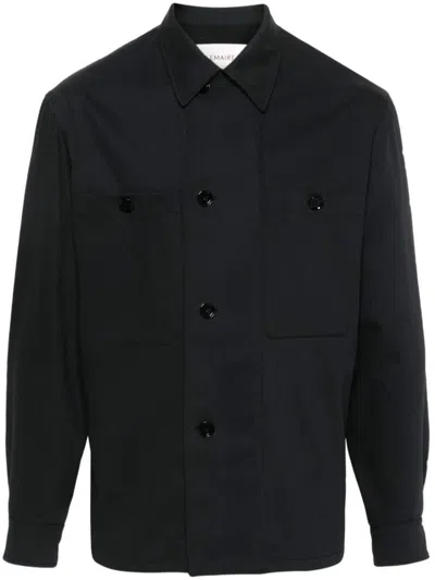Lemaire Soft Military Overshirt Clothing In Black