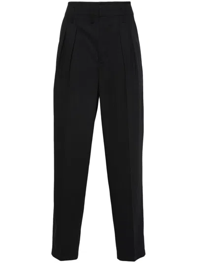 Lemaire Tailored Pleated Pants Clothing In Black