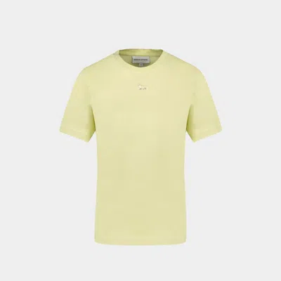 Maison Kitsuné T-shirts & Tops In Yellow