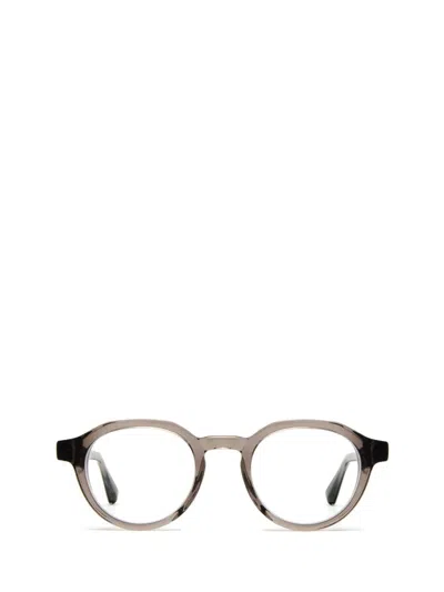 Mykita Eyeglasses In C159 Clear Ash/shiny Silver