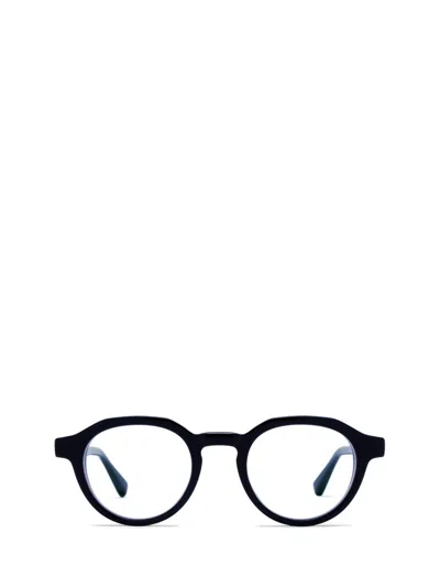 Mykita Eyeglasses In C154 Milky Indigo/shiny Silver