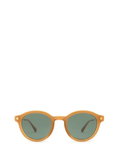Mykita Sunglasses In C99 Brown/dark Brown/glossy Go