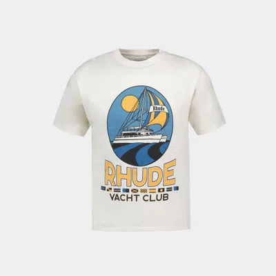 Rhude T-shirts & Tops In White