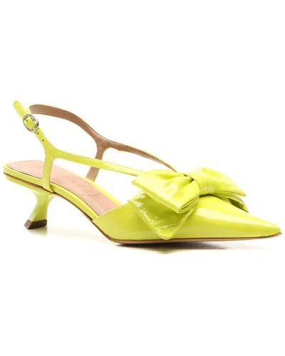 Vicenza Servia Leather Shoe In Green