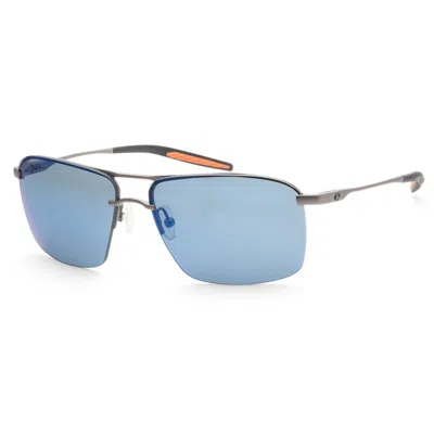 Costa Del Mar Men's 62mm Matte Sunglasses 06s6008-600805-62 In Blue