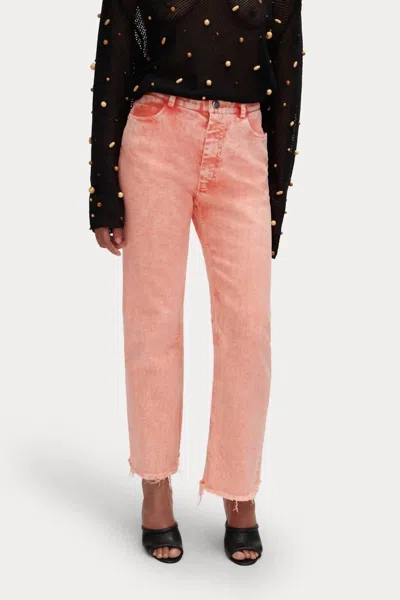 Rachel Comey Collins Pant In Coral In Black