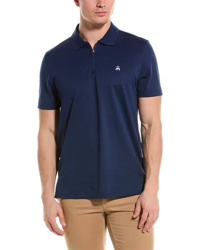 Brooks Brothers Performance Series Golf Polo Shirt In Blue