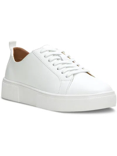 Lucky Brand Zamilio Womens Leather Casual And Fashion Sneakers In White