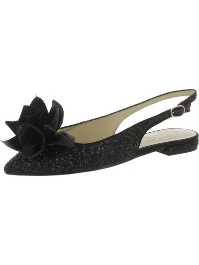 Jessica Simpson Evito3 Womens Buckle Dressy Ankle Strap In Black