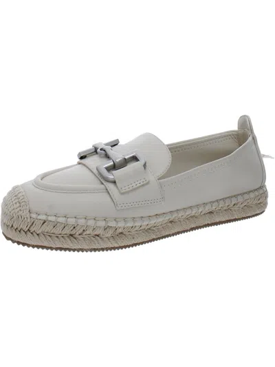 Dkny Womens Embellished Man Made Loafers In Grey