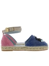 CHIARA FERRAGNI Chiara Ferragni Flirting Espadrillas,CF1497BLUEJEANS