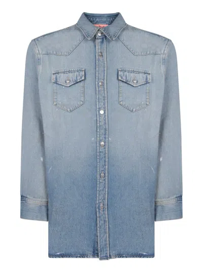 Acne Studios Shirts In Blue