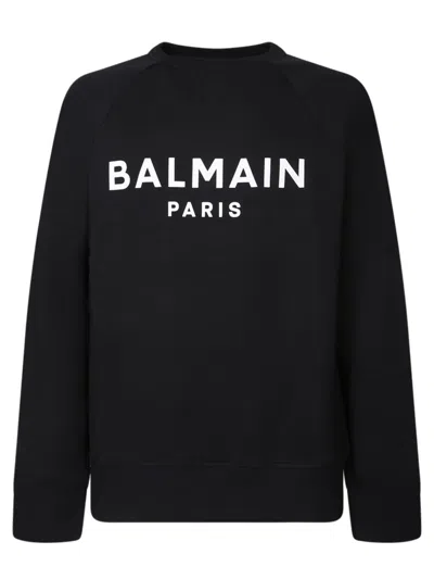 Balmain Sweatshirts In Black