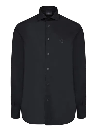 Emporio Armani Shirts In Black