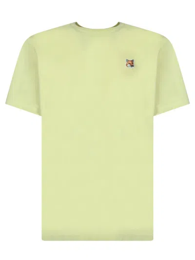 Maison Kitsuné T-shirts In Yellow