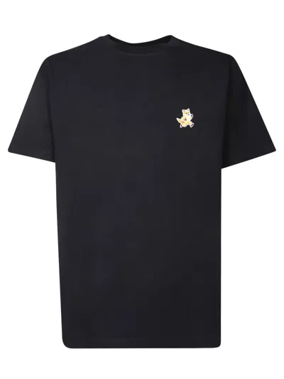 Maison Kitsuné T-shirts In Black