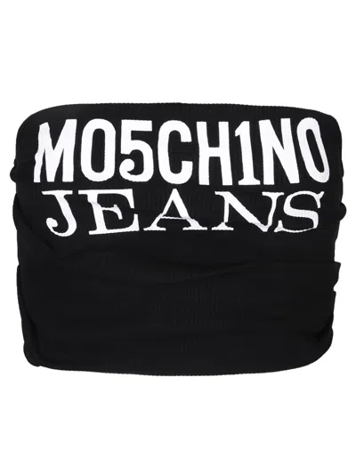 Moschino Tops In Black