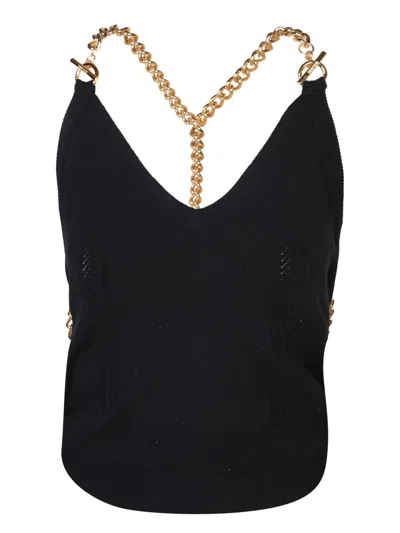 Moschino Tops In Black