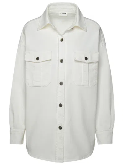 P.a.r.o.s.h . 'chimera' White Cotton Blend Shirt