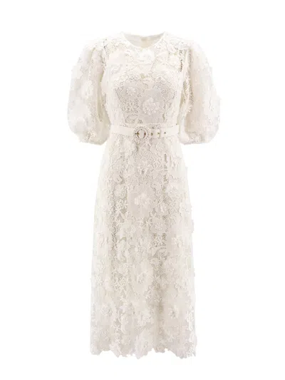 Zimmermann Dress In White