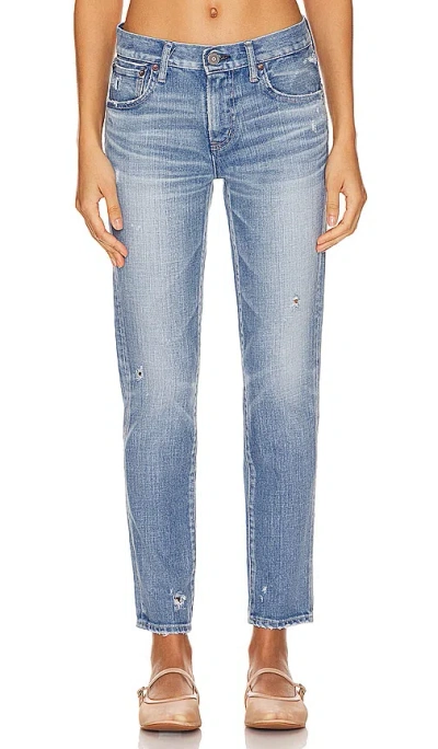 Moussy Vintage Lenox Skinny Jeans In Light Blue
