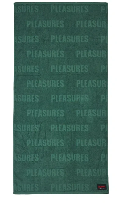 Pleasures Impact Bath Towel In 绿色